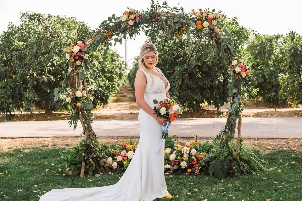 Bridal portrait