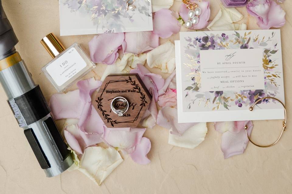 Lavender flat lay photos