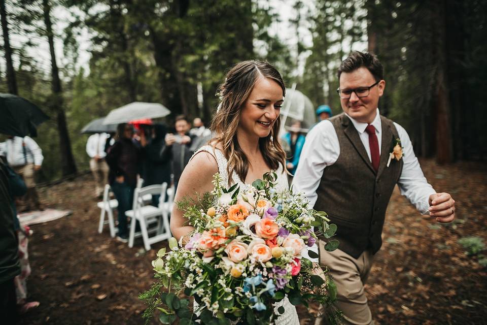 Yosemite wedding