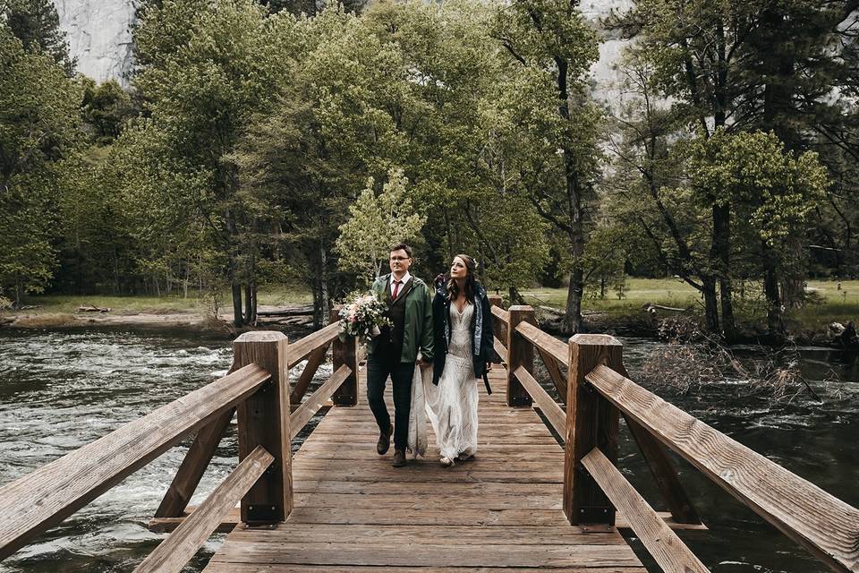 Yosemite wedding