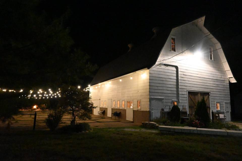 Barn at night 2