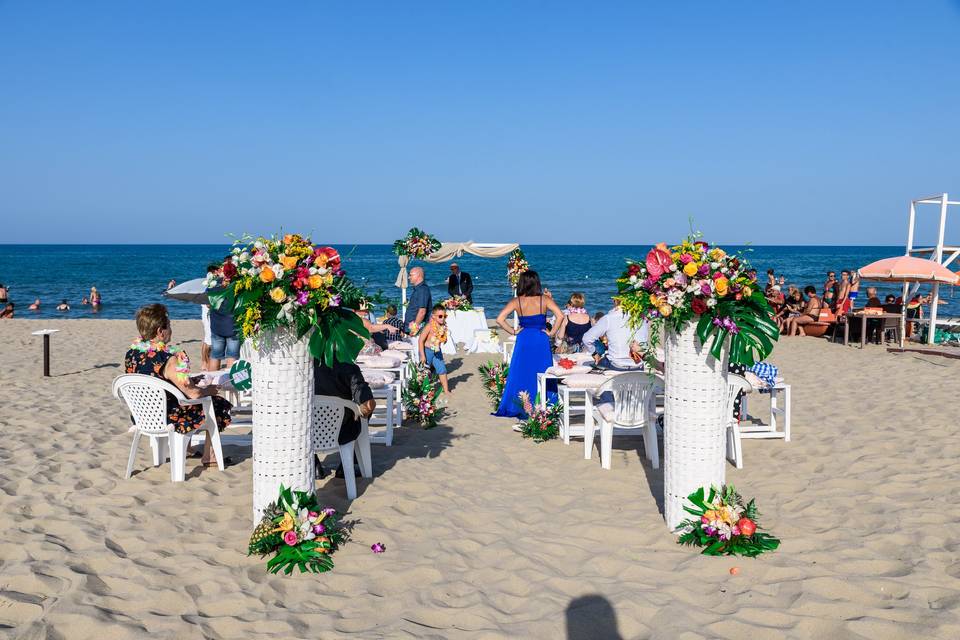 Wedding beach sicily