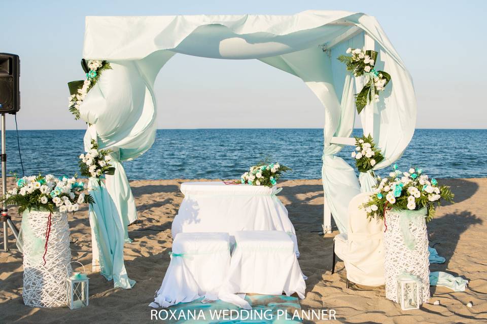 Idea wedding on the beach