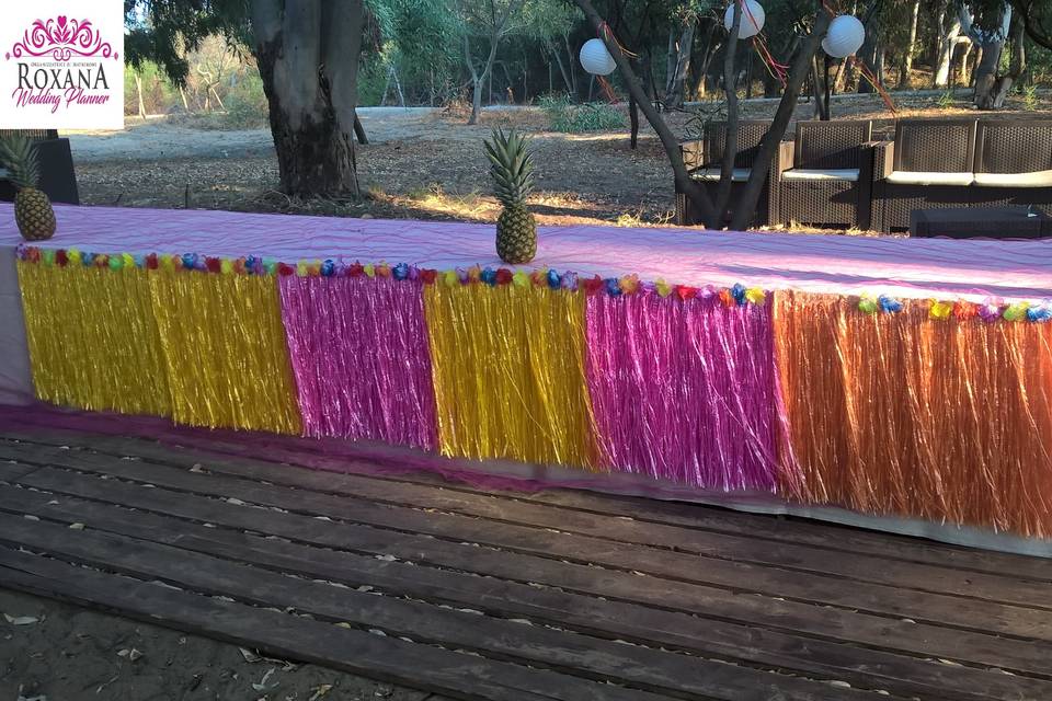 Ceremony on the beach