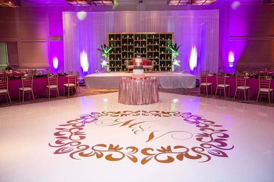 Reception ballroom