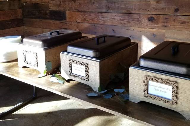 Custom chafing dishes