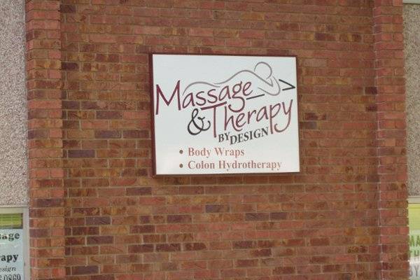 Main logo for Massage & Therapy by Design