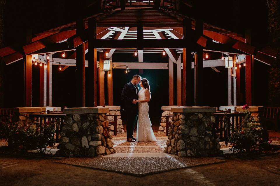 Gazebo in the Moonlight