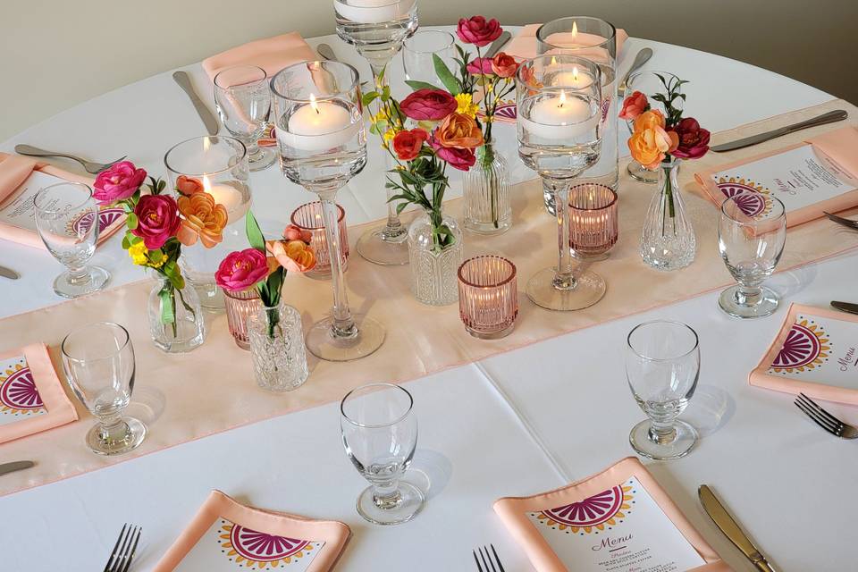 Stemmed Candle Holders