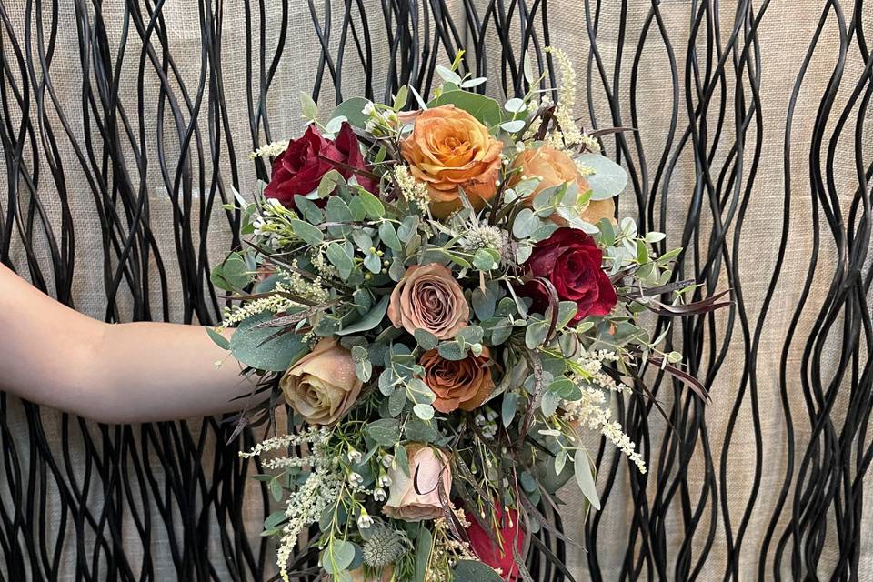 Braun Bridal Bouquet