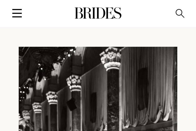 Brides Magazine feature
