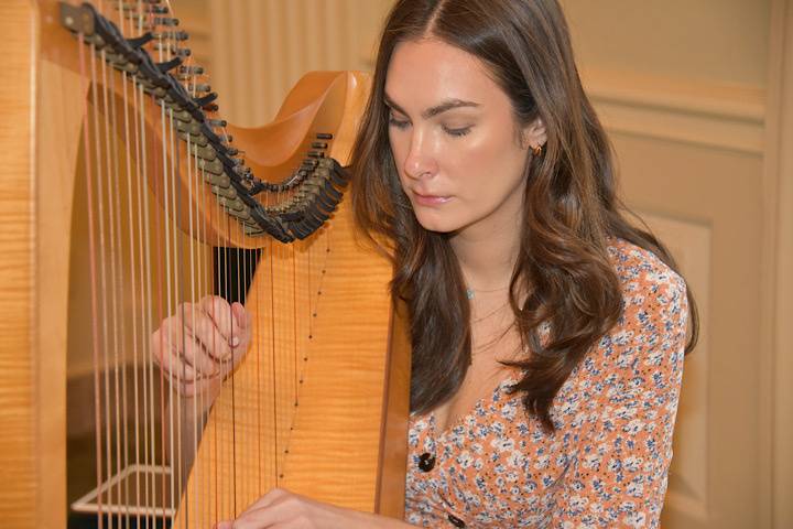 Harpist Mary Kate Boylan
