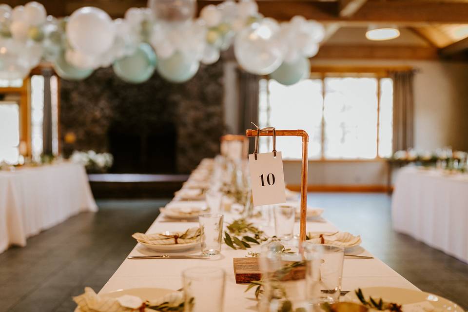 Oregon wedding balloons