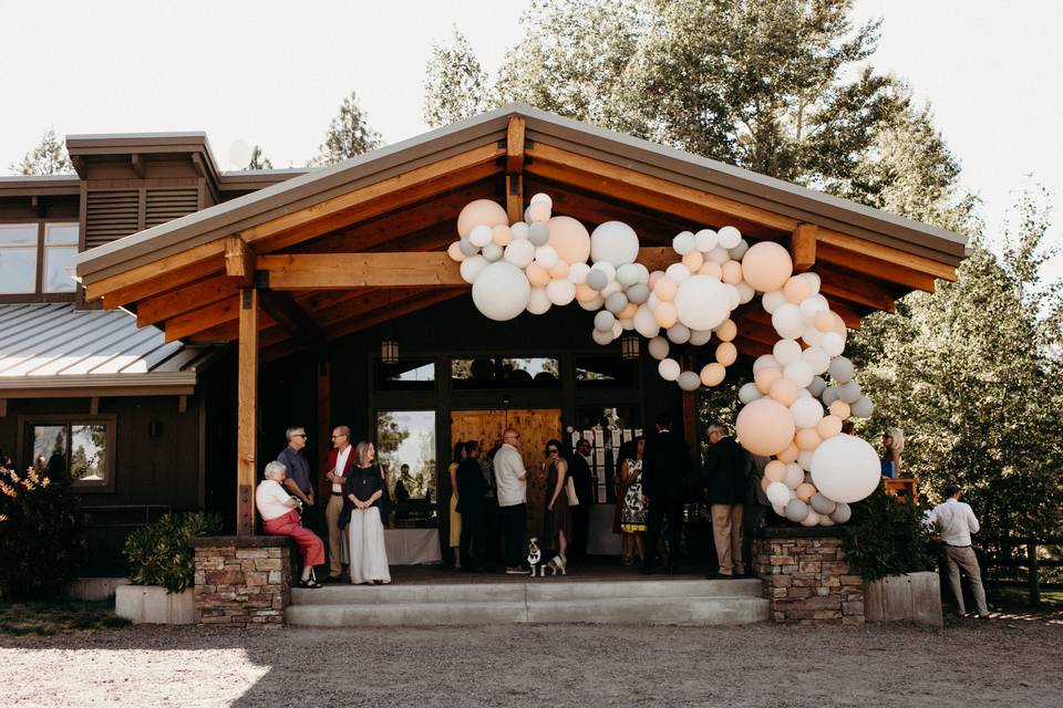 Wedding balloons