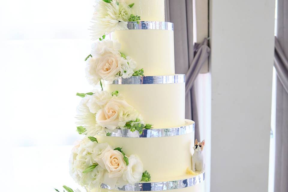 Buttercream Mirror Cake