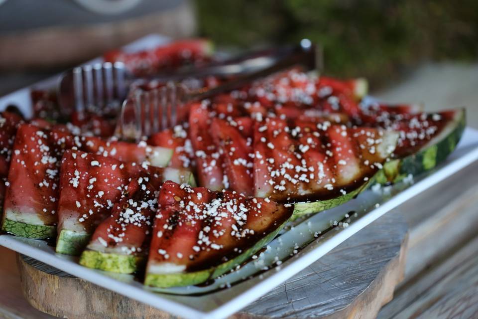 Grilled Watermelon with Feta