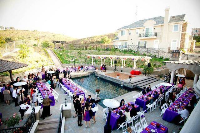 Outdoor wedding venue