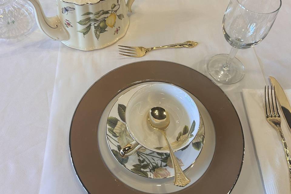 Délicate wedding