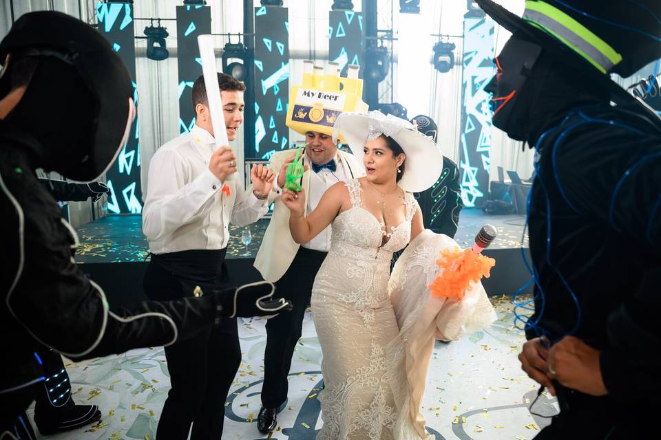 Bride and Groom Hats 2