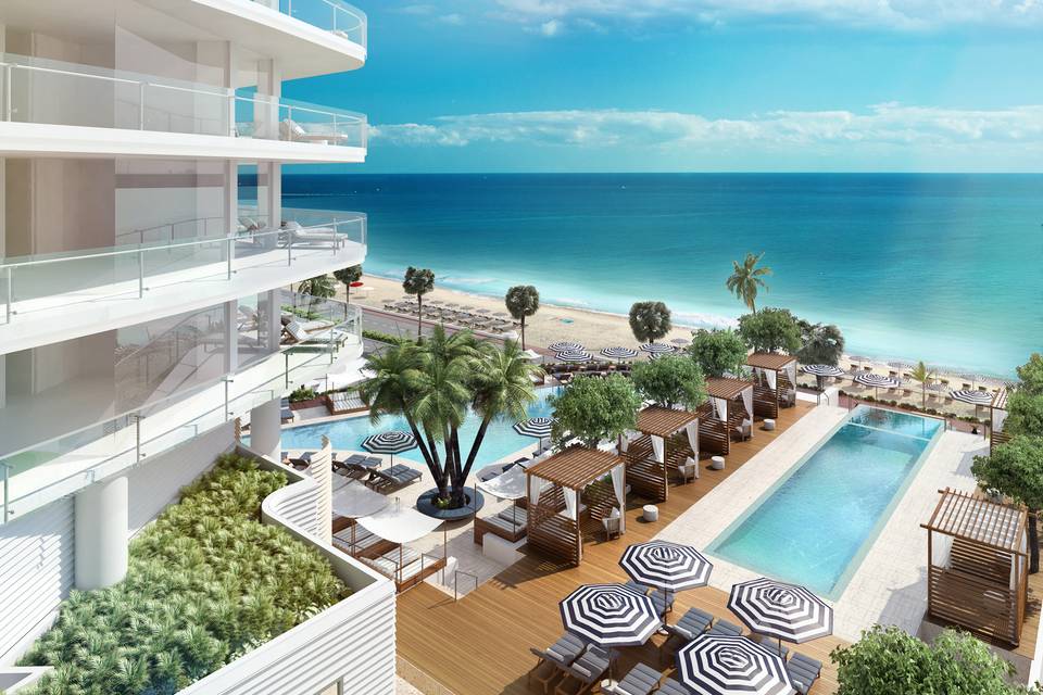 Pool deck
