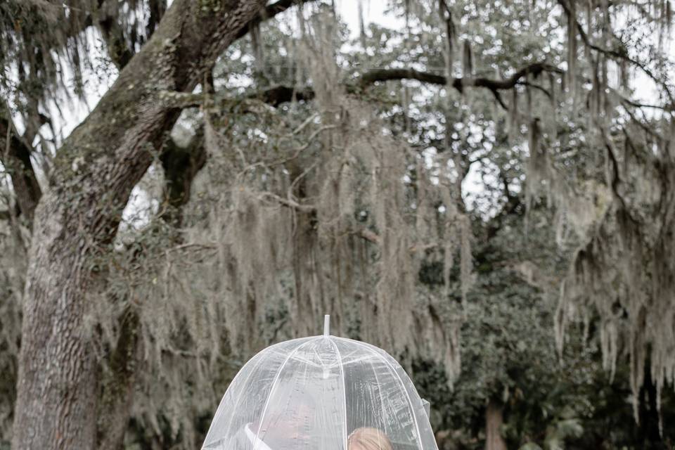 Bride and Groom umbrella