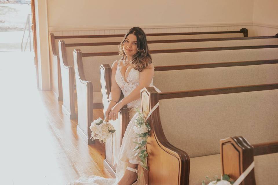 Bride in the Pews
