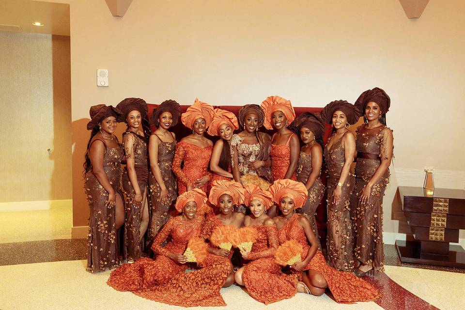 Nigerian cultural wedding