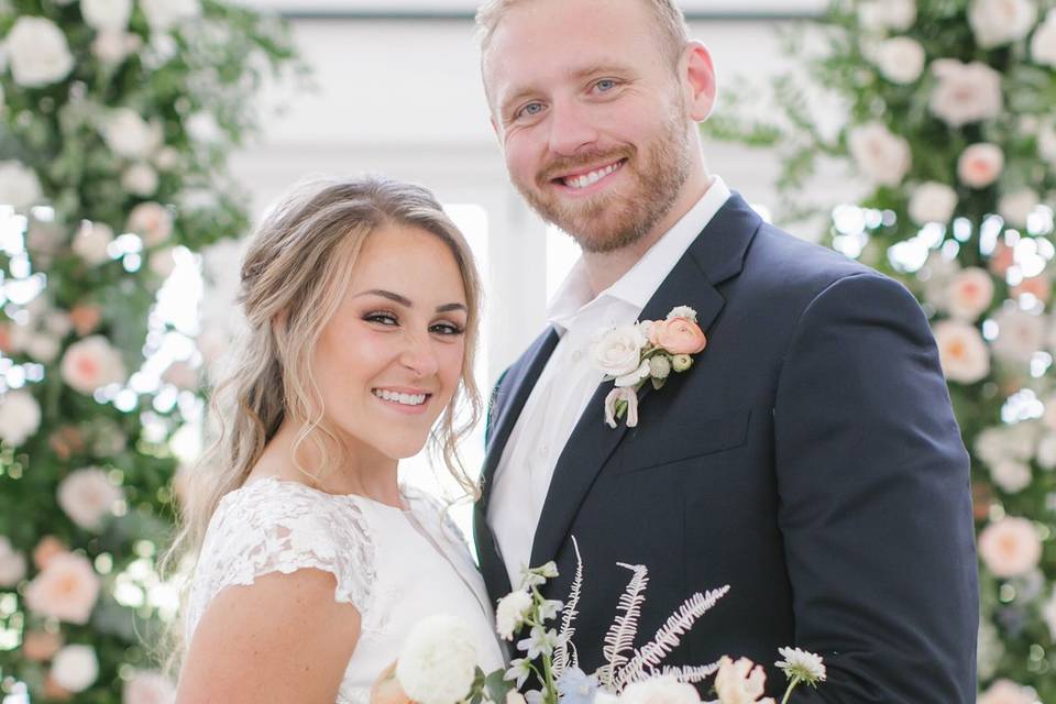 Floral Ceremony Arch Photos