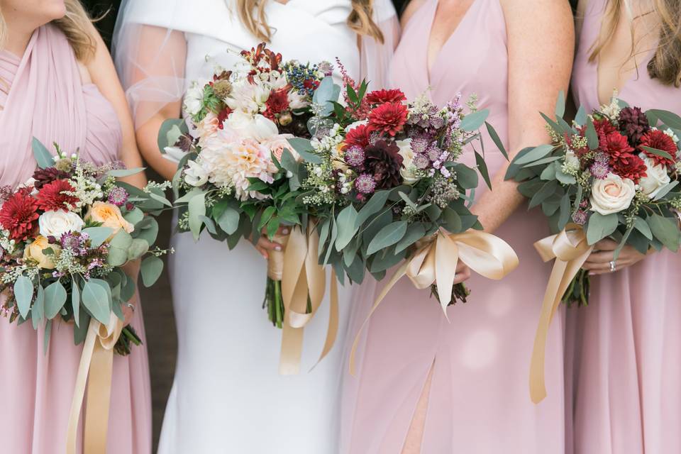 Bridal Party Florals