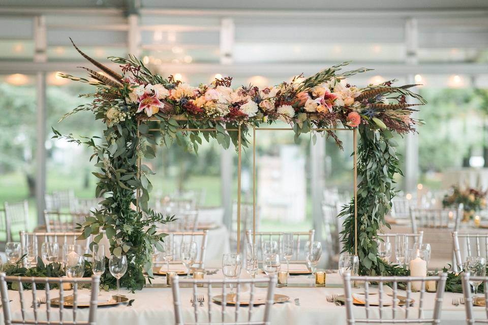 Reception Table Photo