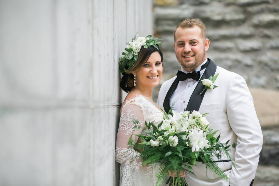 Bride and Groom Portrait