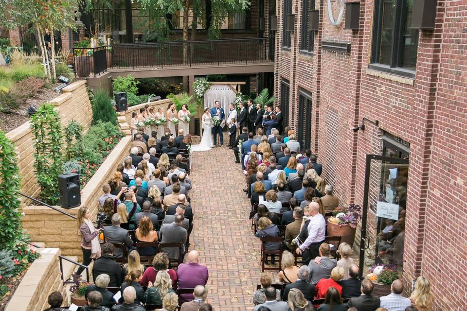 Outdoor ceremony