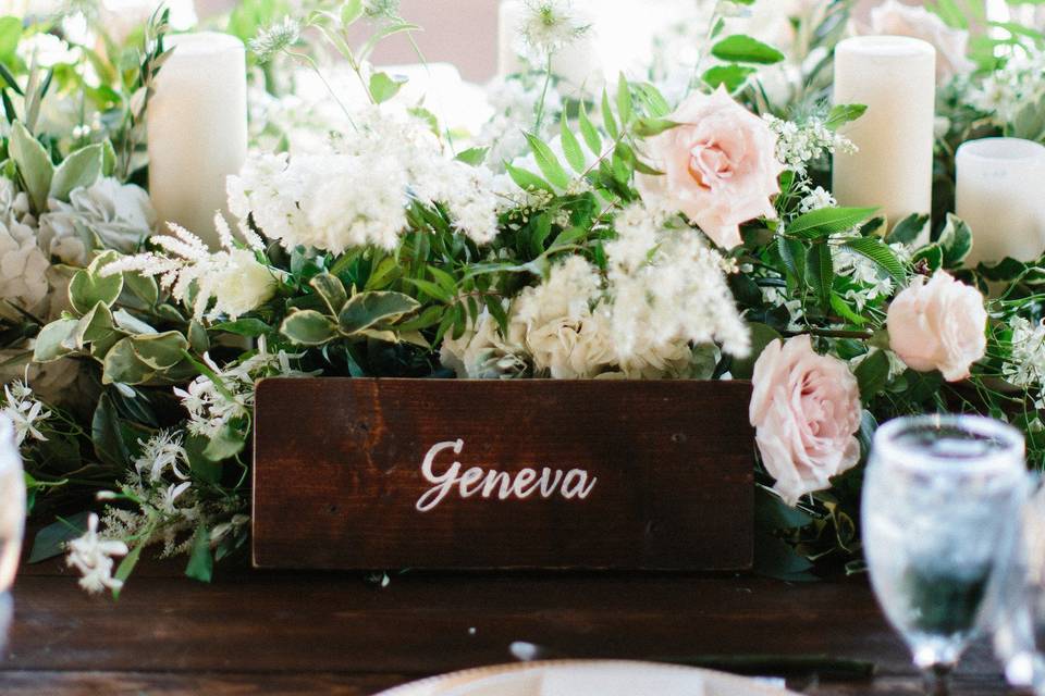 Floral centerpiece