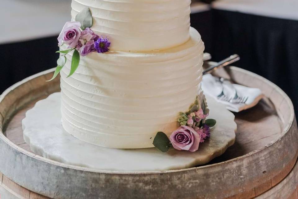 Grand Geneva Wedding Cake