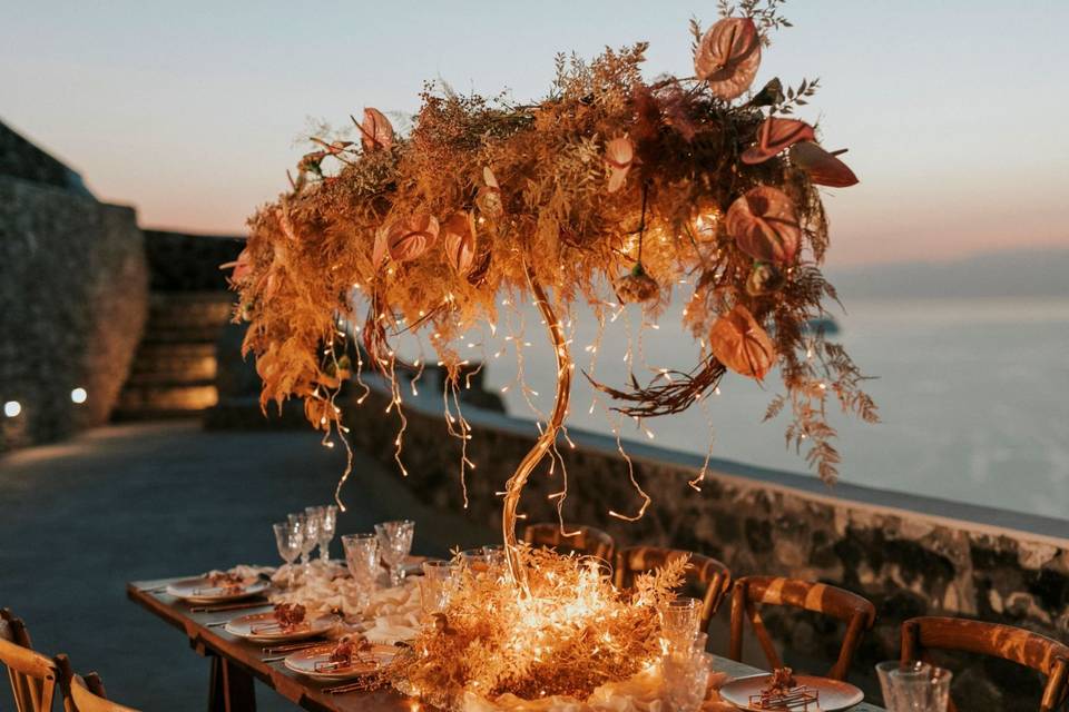 Reception table