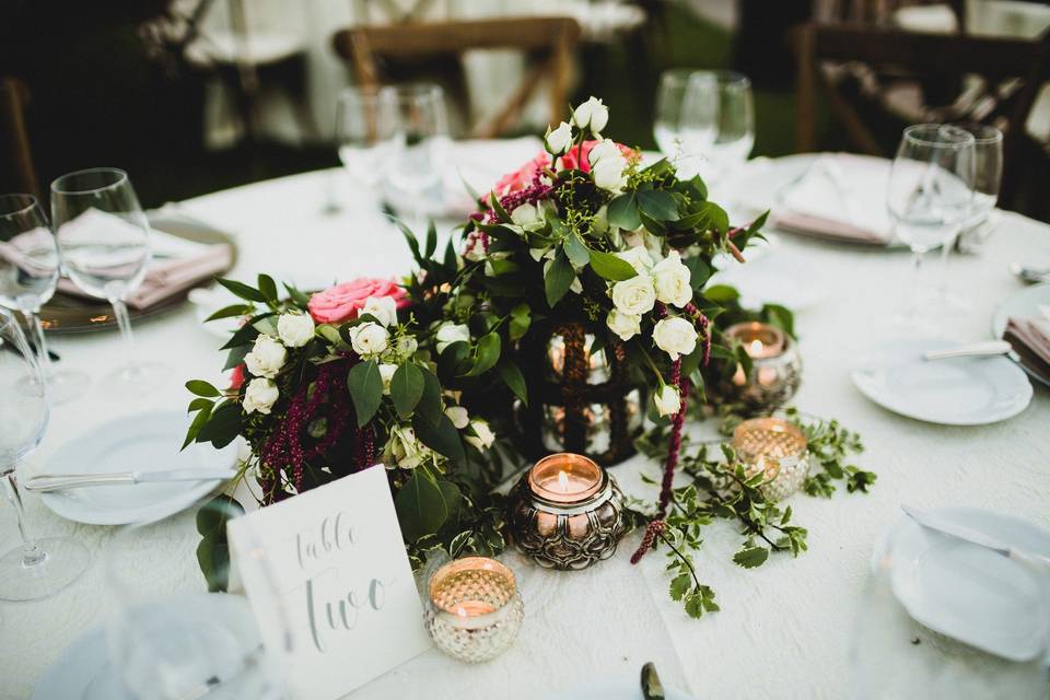 Four Seasons Wedding Table