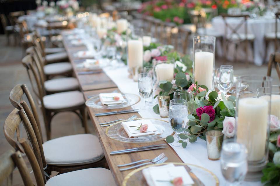 Wood Wedding Table
