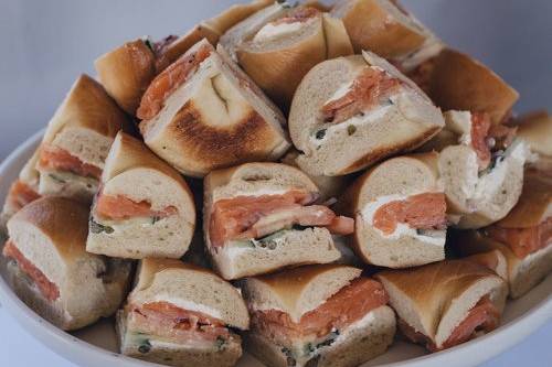 Stacked sandwiches