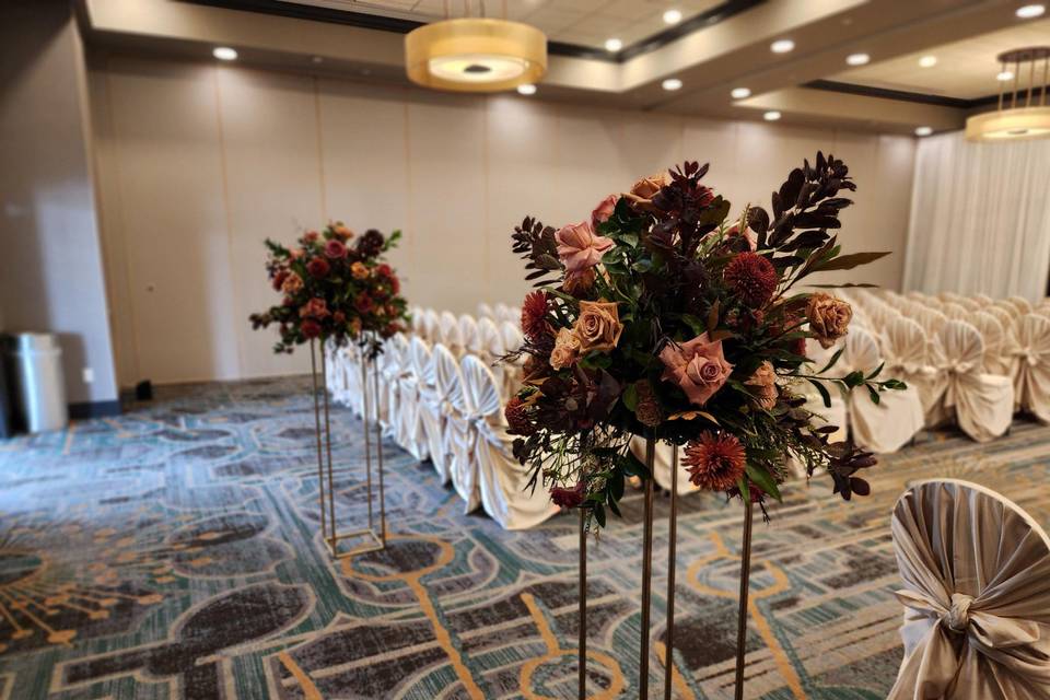 Ceremony Bella Flora decor
