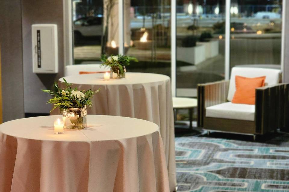 Cocktail hour space