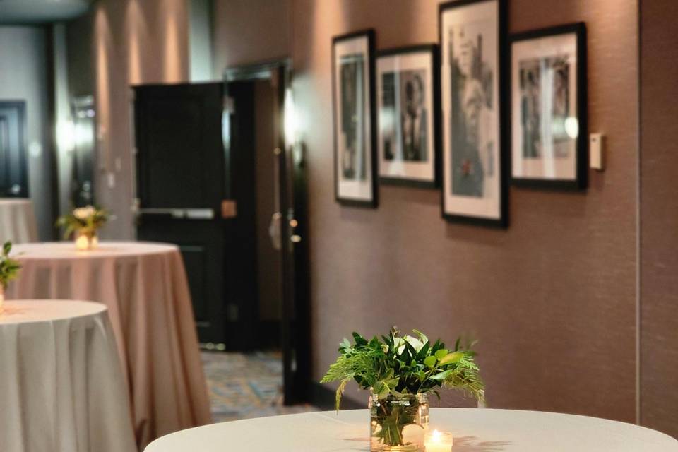 Cocktail hour space