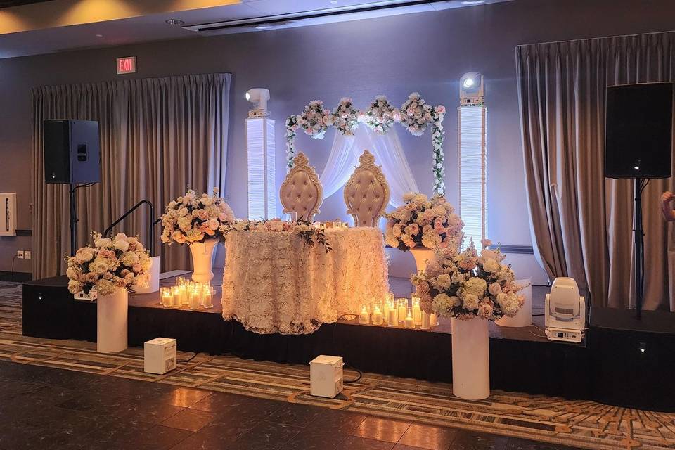 Sweetheart table