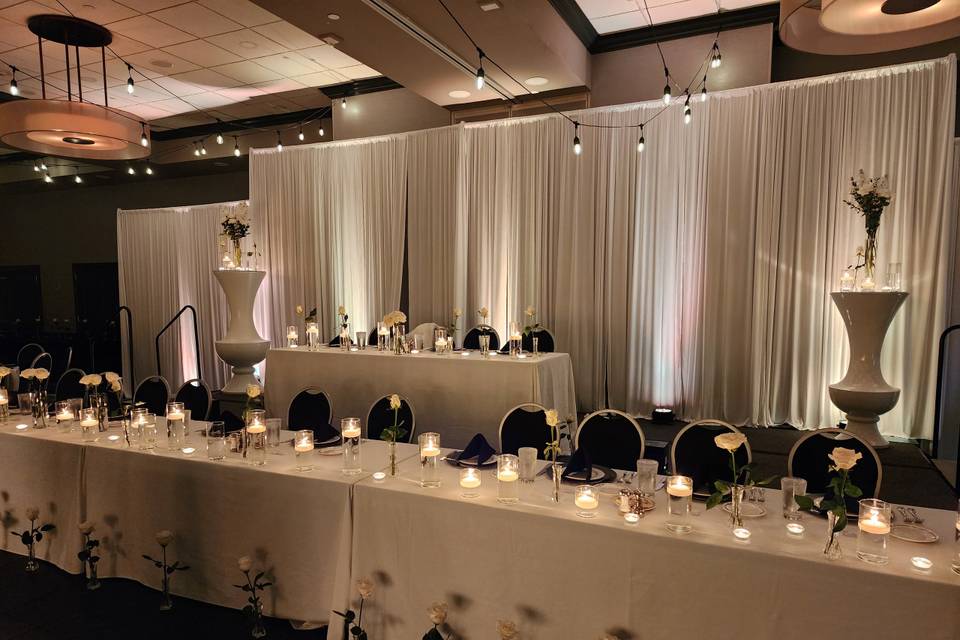 From ceremony to head table