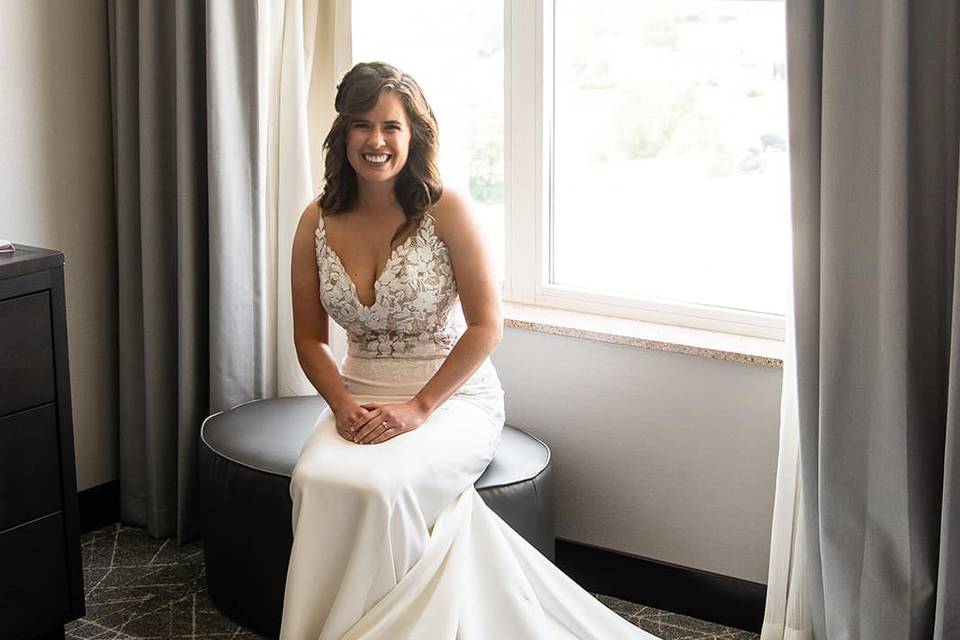 Bride in presidential