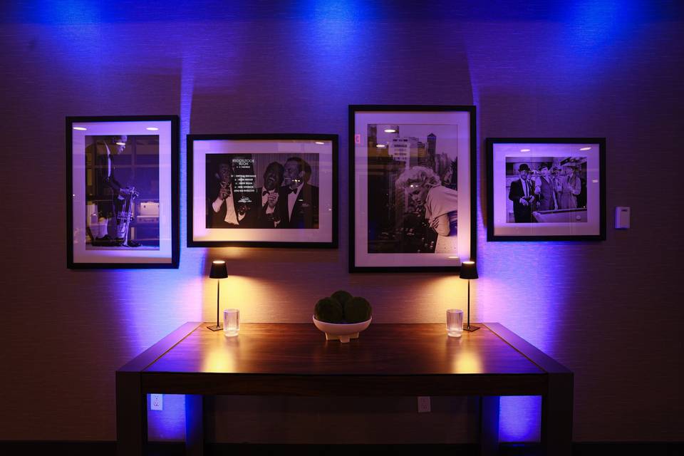 Cocktail hour space