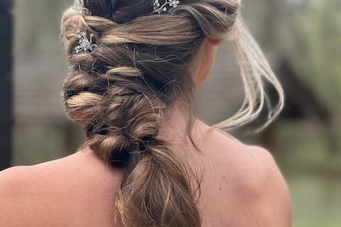 Bridal hair