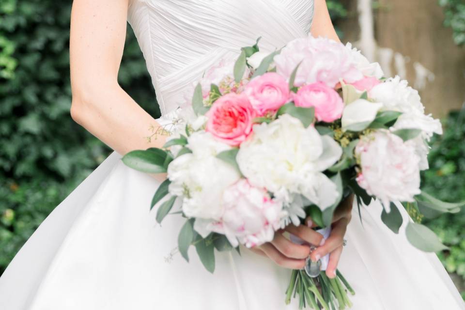 Updo bridal hair