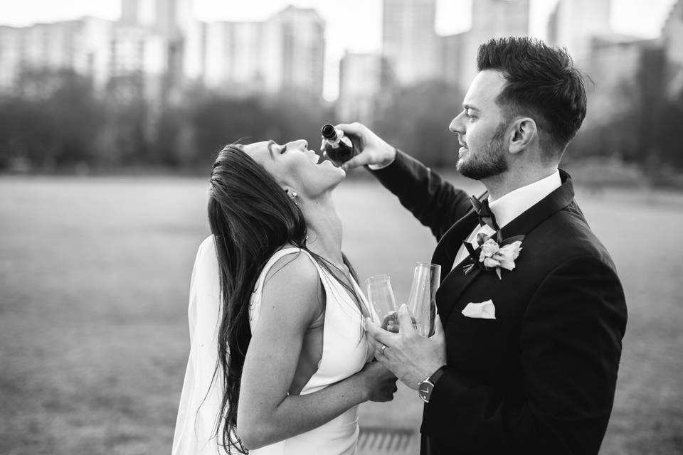 Bride and Bridesmaids Reveal
