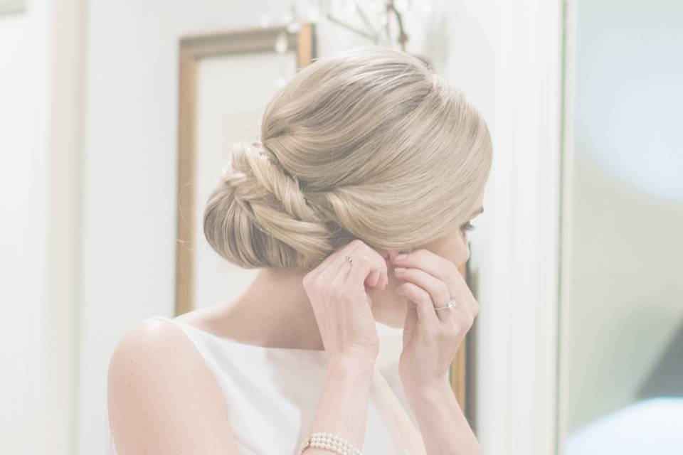 Bridal Bow Dress Portrait