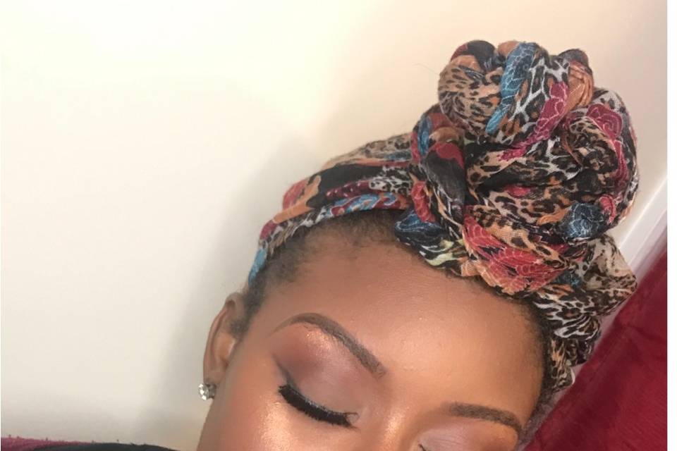 Quick natural look